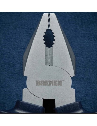 Pinza Universal  Profesional   8"    " Bremen "   1000 V Tuv Gs  (azul Y Roja)