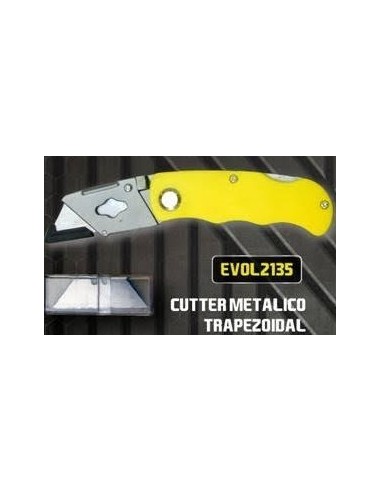 Cutter   Profesional  Trapezoidal   T/ Navaja   " Rottweiller "  + 5 Hojas