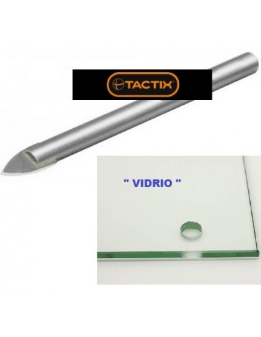 Mecha    Para  " Vidrio "     8 Mm    " Tactix "