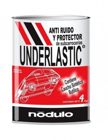 Protec  Underlastic  Plastif.  Antiruido   Solvente  Lata  X  4 Ltr.   " Nodulo "