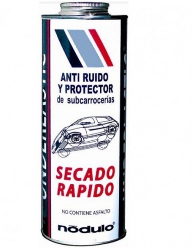 Protec  Underlastic  Plastif.  Secado Rapido  Negro  Pote  *  1 Lts    " Nodulo "