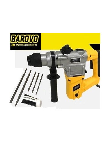 Rota  Martillo  Electroneumatico    1050 W   32 Mm   Sds 4,5 J    " Barovo "  4,5kg  950rpm - 4250 Impactos/ Minutos