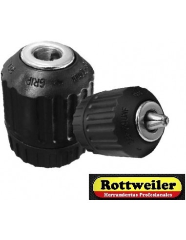 Mandril Para Taladro Autoajustable 13 Mm.c/rosca 1/2" Rottwe