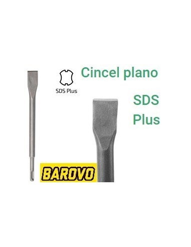 Cincel     Sds  Plus     250 Mm  " Barovo "  Cincel 20 Mm  P/ Rotomart.  T/  " De Walt " 