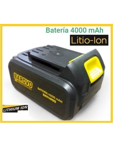 Baterias  * Ion Litio   4000 Mah  P/ Herr. Inalambricas   " Barovo " 