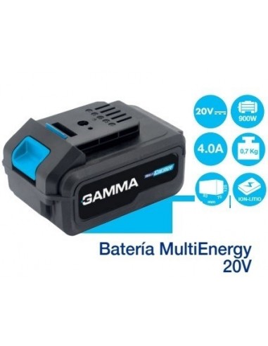 Baterias  * Ion Litio   700 W 2000 Mah  P/ Herr. Inalambricas   * Gamma  Multi Energy - No Incluye Cargador