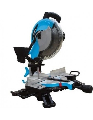 Ingletadora  Biseladora  1650 W " Gamma "   C/ Guia Laser, P/ Madera , 4600 Rpm,  Cap. Max 0°-90° 30*160mm, 45°-90° 75*12