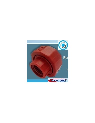 Union   Doble    Roscada     1/2"   Marron                           " Medio Giro " ··