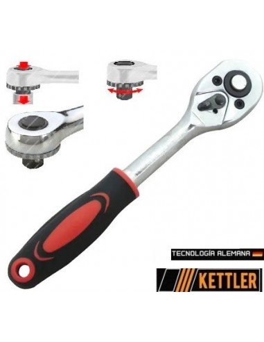 Llave  Crique    Enc   1/4"    " Kettler "  C/ Mango  Anat.  Pesada   C/ Acc. P/ Colgar