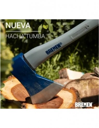 Hacha  Tumba   4,5 Lbs      " Bremen "     Con Cabo Fibra