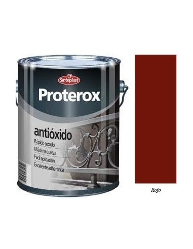 Antioxido   Rojo   " Proterox "     1/4 Lts               " Sinteplast "  (**)