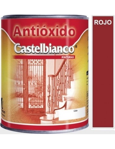 Antioxido   Rojo    " Castelbianco "      4 Lts  -                   