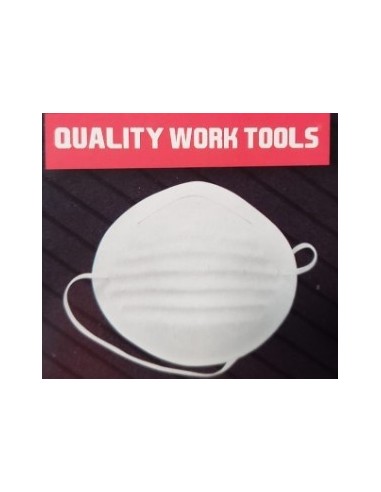 Mascarilla   Descartable     Antipolvo     ( Barbijo )   " Quality Work Tools "      Imported