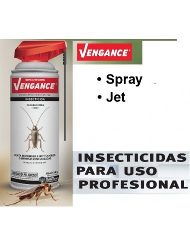 Insecticida     Aerosol  " Mata Cucaracha  "  " Vengance "   415 Ml /248 Gr  " Black Panther - Ultra "