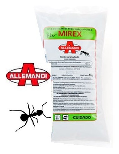 Hormiguicida   Granulado   " Mirex "         500  Gr.  Bolsa      " Allemandi "