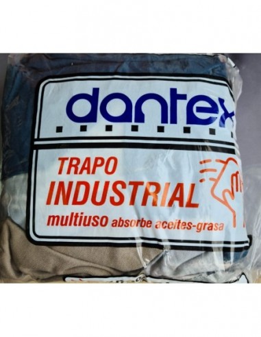 Trapo    Industrial    Color                     *  500 Gr    " Dantex " 