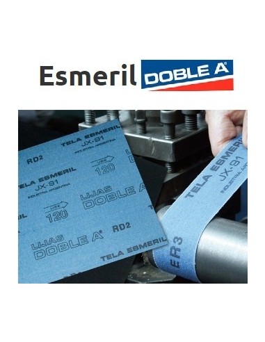 Tela  Esmeril   " Doble A "     36  (extra-gruesa)