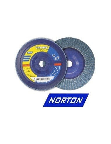 Discos  Flap  4,5"  Gr   40    Norzon  Todo Uso   " Norton "