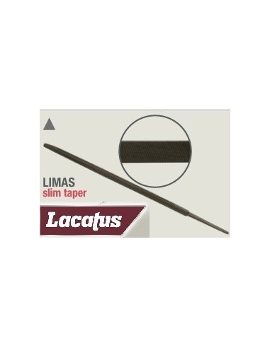 Lima   Triangulo    Slim   Taper De  5"      P/ Serrucho        " Lacatus "         Imported