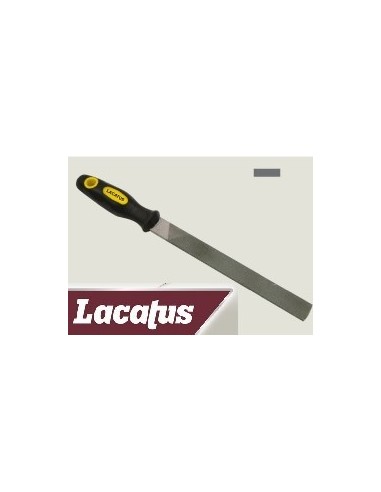 Lima " Lacatus "  Plana Paralela   2º  Corte     6"  C/ Cabo Y Funda    " Imported "