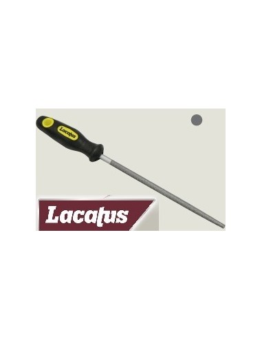 Lima " Lacatus "  Redonda   2º  Corte     6"  C/ Cabo Y Funda    " Imported "