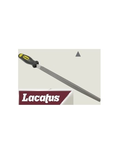 Lima " Lacatus "  Triangular   2º  Corte     6"  C/ Cabo Y Funda    " Imported "