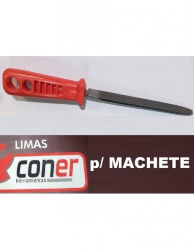 Lima   Triangulo   P/  Machete    6"  Con Cabo         " Coner "         Made In  India