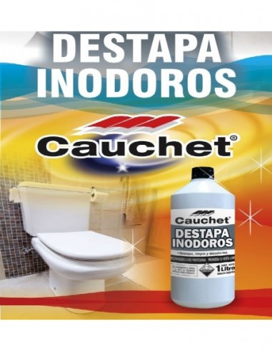 Destapa    Inodoros   " Cauchet "   Bot  *   1 Ltr - Destapa - Desodoriza - Limpia Y Desengrasa