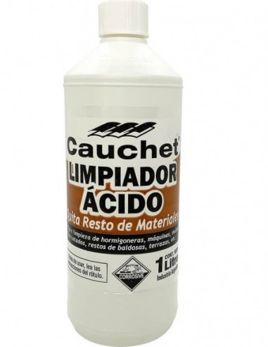 Quita  Resto  De  Materiales * Limpiador Acido    " Cauchet "   X    1  Lts