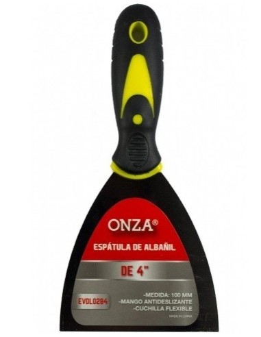 Espatula  N°  12    -  12,5  Cm  5"     Pintor       " Onza "   Mango Antidezlizante 