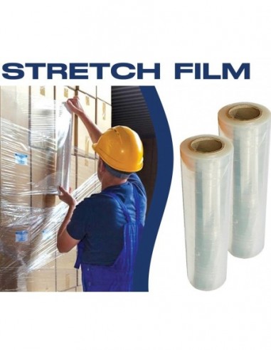 Film  Streech   Industrial   50 Cm *  4  Kg         " Poly Ver  "