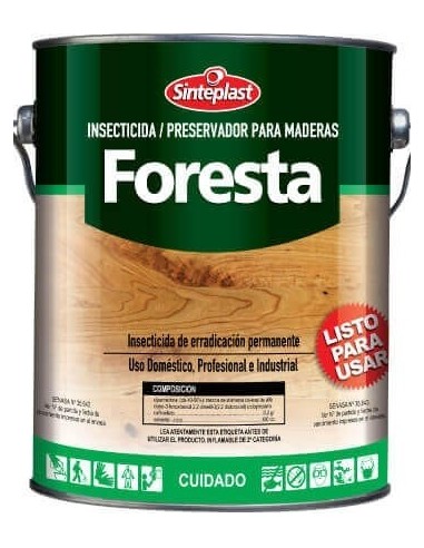 Impregnante    Preservador  Maderas   " Foresta "     4 Lts    " Sinteplast "