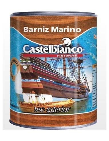 Barniz       "  Eco Marino "        1/4  Lts      -   " Castelbianco "