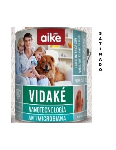 Latex   Clase * Premium   * Antimicrobiano  Hogar  Satinado  10 Lts  " Vidake -  Aike "  * Nanotecnologia -     Best - Paint 