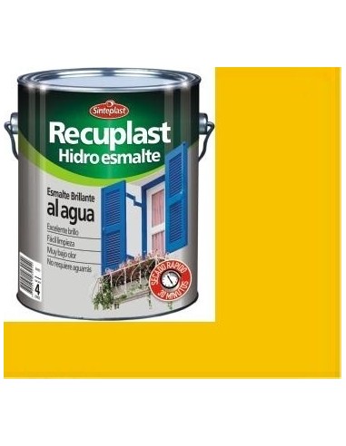 Amarillo    Hidroesmalte         1/2   Lts      * Recuplast  " Sinteplast "