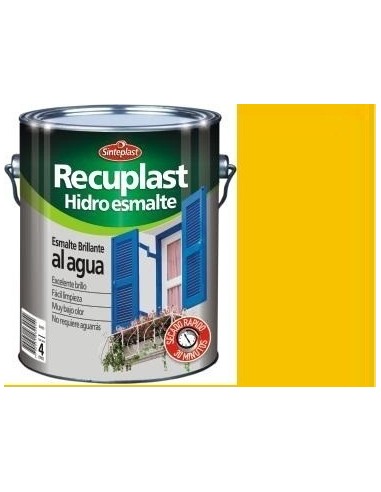 Amarillo    Hidroesmalte        1       Lts      * Recuplast  " Sinteplast "