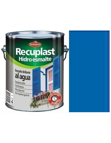 Azul Traful    Hidroesmalte        1      Lts      * Recuplast  " Sinteplast "