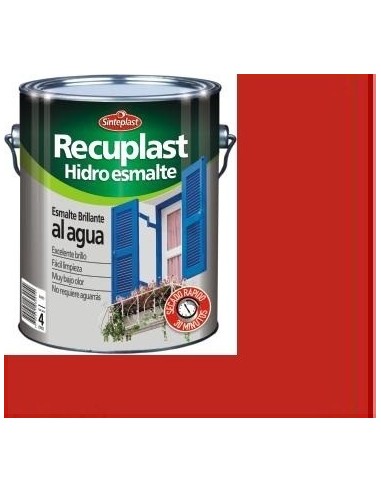 Bermellon    Hidroesmalte          1/4  Lts      * Recuplast  " Sinteplast "