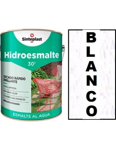 Blanco    Hidroesmalte          1/4   Lts      * Recuplast  " Sinteplast "