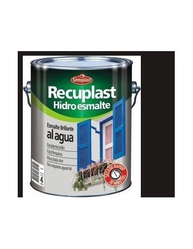 Negro    Hidroesmalte        1      Lts      * Recuplast  " Sinteplast "