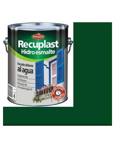 Verde  Ingles    Hidroesmalte         1/2    Lts      * Recuplast  " Sinteplast "