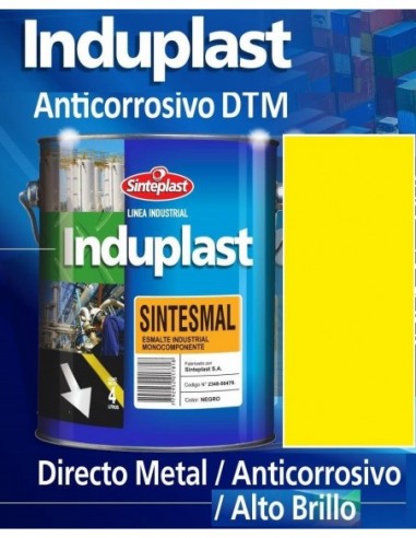 Amarillo  04 Vial    " Dtm "          20   Lts.  " Induplast -  Sinteplast "