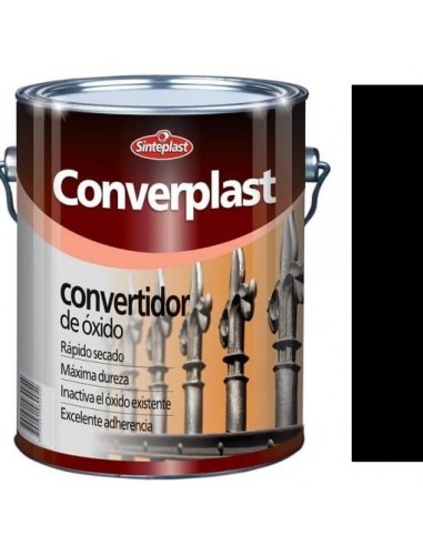 Convertidor  De   Oxido   1/2 Lts  Negro         Converplast    Sinteplast