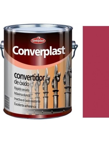 Convertidor  De  Oxido   4 Lts  Rojo                  Converplast   Sinteplast