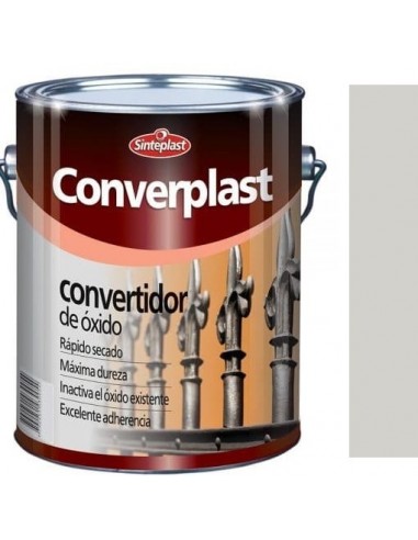 Convertidor  De  Oxido  20 Lts  Gris                  Converplast   Sinteplast