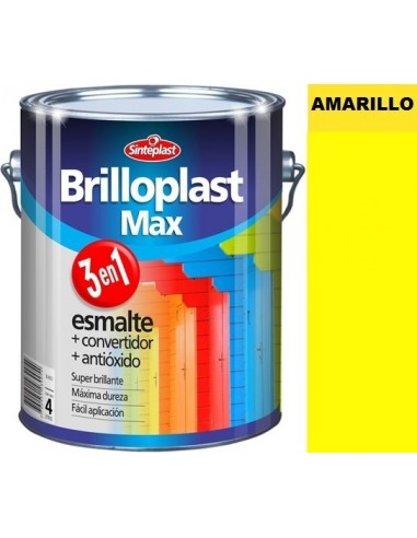 Fluor  Amarillo     Brilloplast     1     Lts     3en1  Max   " Sinteplast "