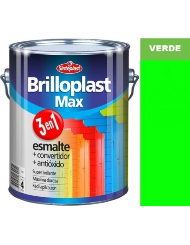 Fluor  Verde          Brilloplast      1/4 Lts     3en1  Max   " Sinteplast "