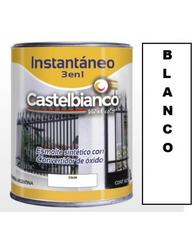 Blanco   "  Castelbianco "      4    Lts             * Instantaneo  3 En 1 