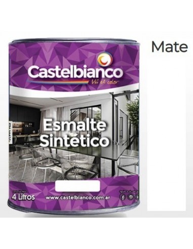 Blanco   Mate   "  Castelbianco "        1/4    Lts        * Alta Dureza   