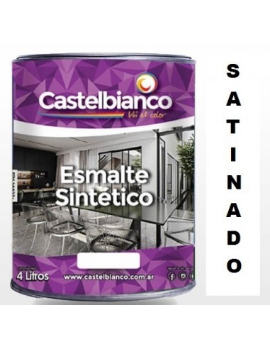 Blanco   Satinado   "  Castelbianco "      1    Lts             * Alta Dureza   